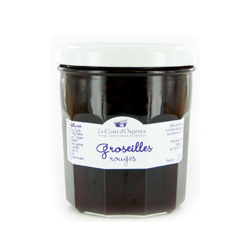 Confiture de Groseille Confiture aux Groseilles Rouges Entières