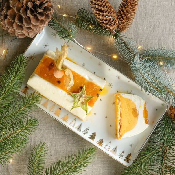 Bûche glacée La Cour d'Orgères