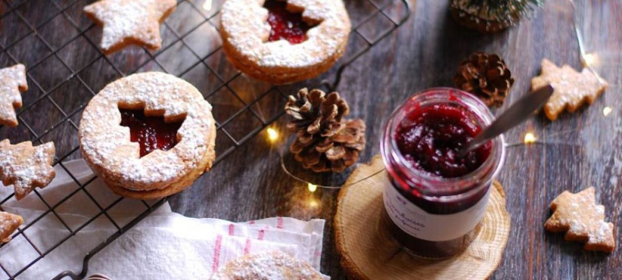 Sablés de Noël à la confiture