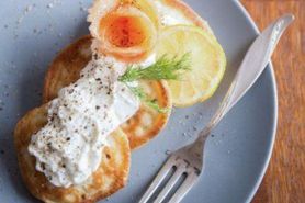 Blinis et saumon