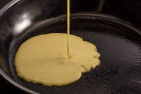 Cuisson des crêpes