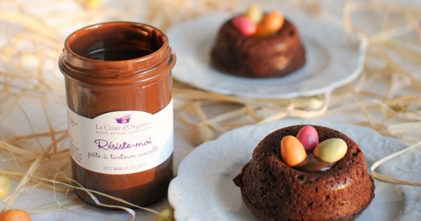 Un du00e9lice : la pu00e2te u00e0 tartiner aux noisettes