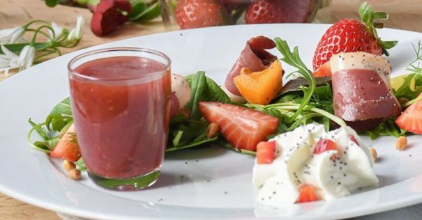 Recette salade aux magrets