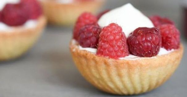 Recette tartelettes framboises litchis