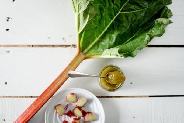 Confiture de Rhubarbe verte