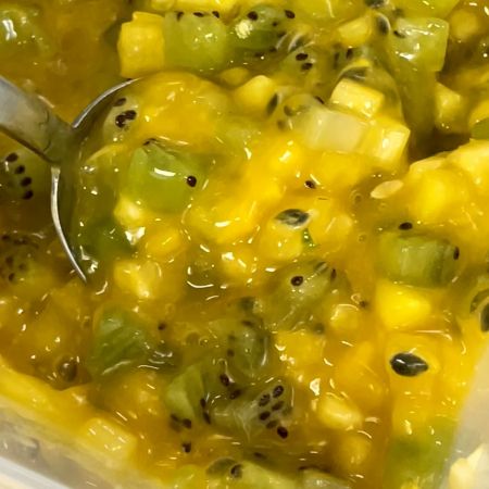 Brunoise de fruits exotiques