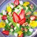salade fraise epinard