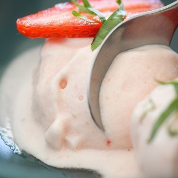 Astuce gourmande sorbet fraise Astuce gourmande sorbet fraise