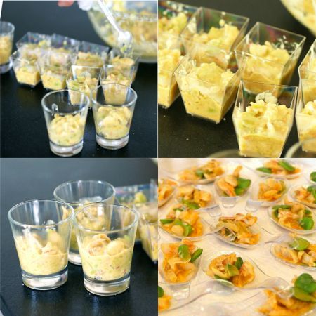 Cuillères ou verrines apéro originales