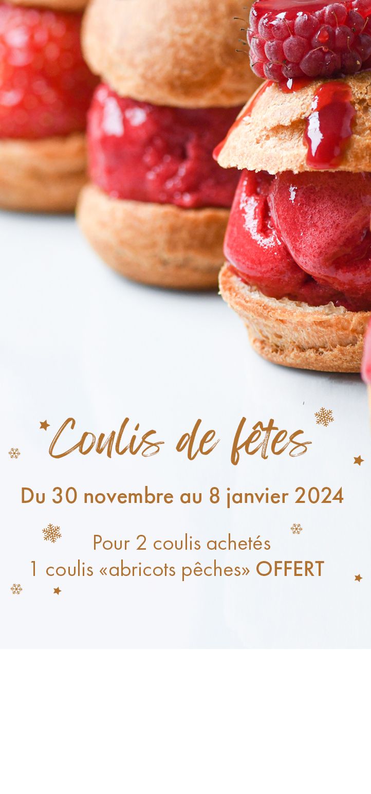 Nos coulis de fruits