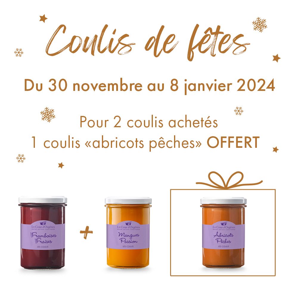 Nos coulis de fruits