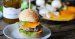 Burger maison sauce tomate verte