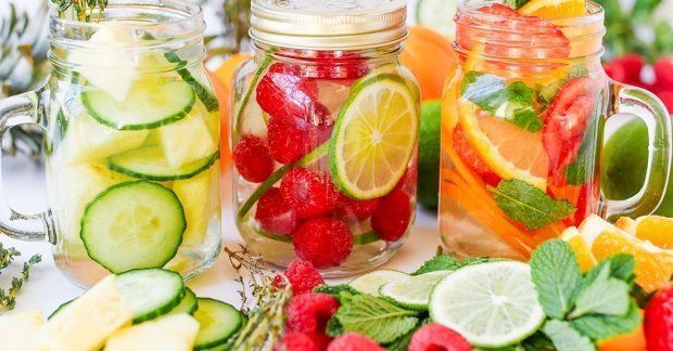Les eaux infusées sont à la mode cette année !
