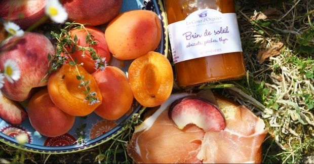 Confiture Brin de soleil avec du sucré et du salé