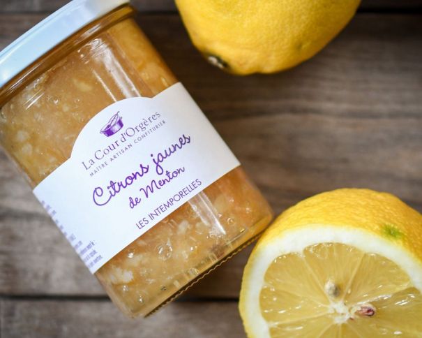 Confiture de citrons jaunes
