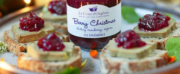 Chutney aux canneberges et oignons