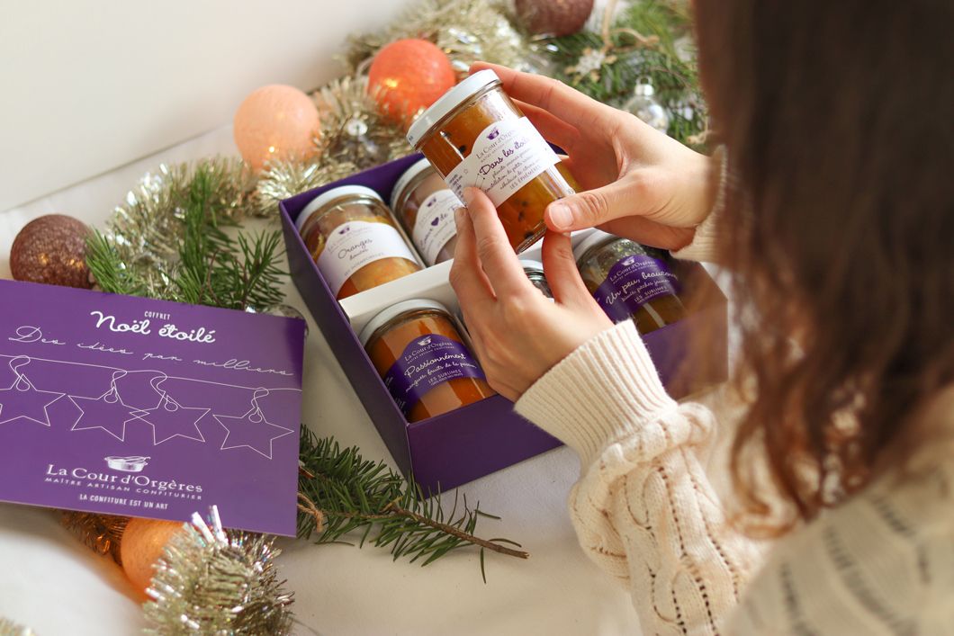 Joyeux Noël avec les confitures de La Cour D'Orgères