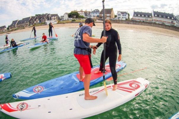 Leçon de paddle
