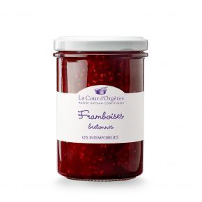 Confiture de framboises de Bretagne