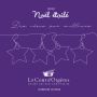 carte recettes noel etoile