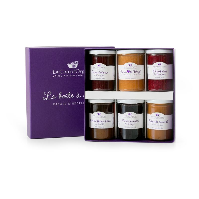 Coffret de saveurs de l'Ouest - Coffrets La boite à délices - Cadeaux - La  Cour d'Orgères