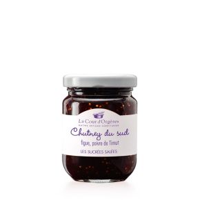 chutney figues, poivre de timut