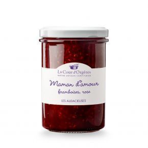 Confiture de Framboises aux aromes de rose