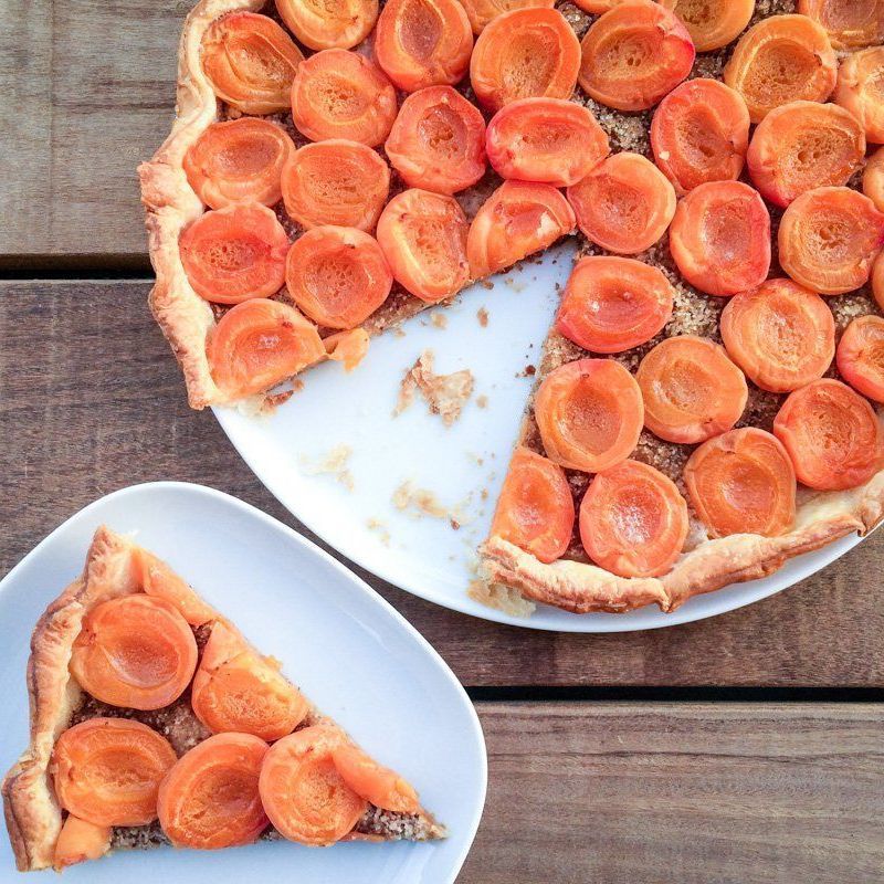 Tarte aux abricots maison - Recette pour 8 personnes