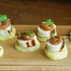 bouchees boudin blanc chutney