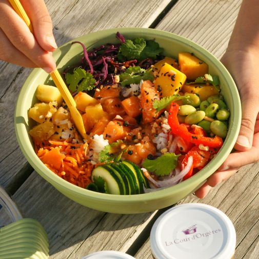 poke bowl de printemps