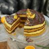 layer cake chocolat clementine