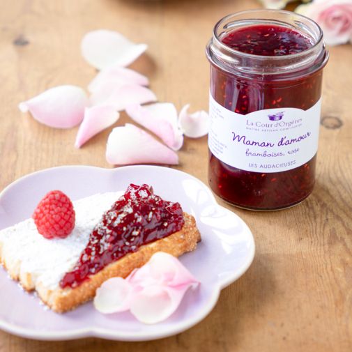 recette paille framboise