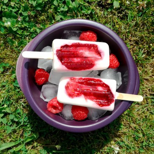 glaces confiture de framboises glaces confiture de framboises
