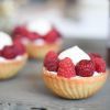 tartelettes litchis framboises