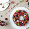 tarte couronne aux fruits rouges