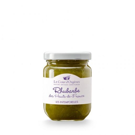 Confiture artisanale de Rhubarbe