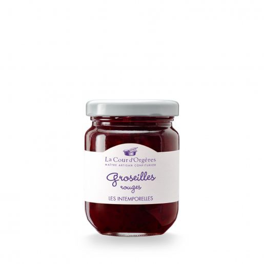 Confiture artisanale de Groseilles rouges entières