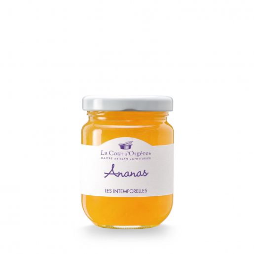 12 pots de confiture artisanale d'ananas de Côte d'Ivoire