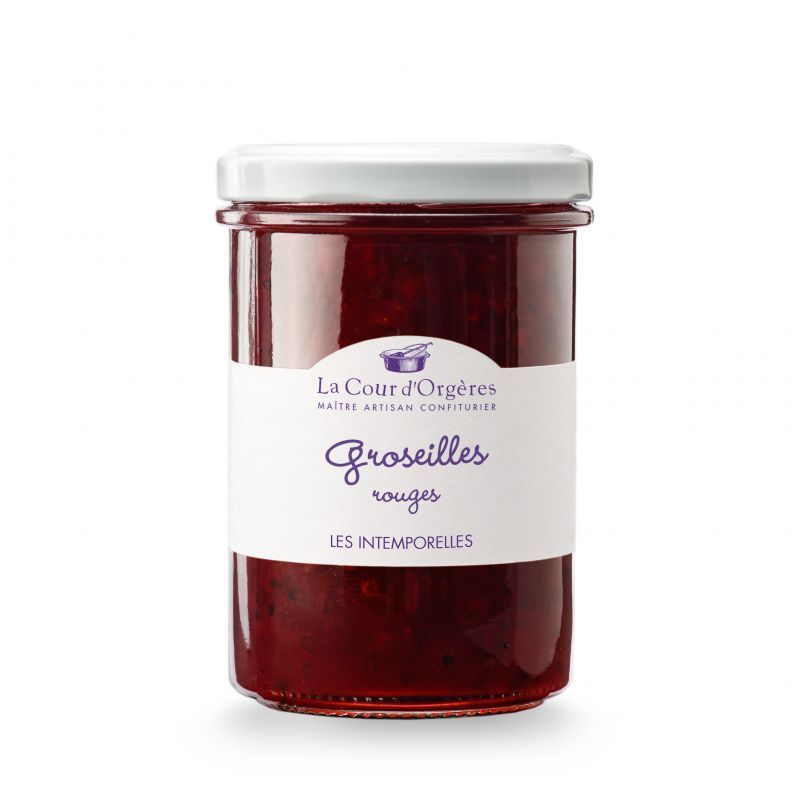 Confiture de Groseille Confiture aux Groseilles Rouges Entières