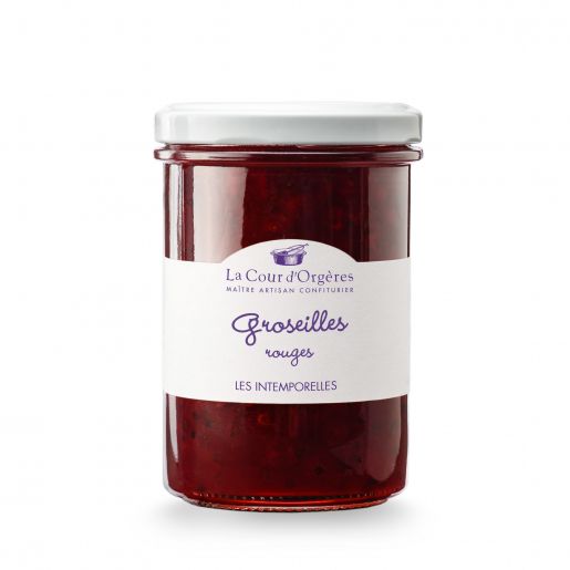 Confiture artisanale de Groseilles rouges entières