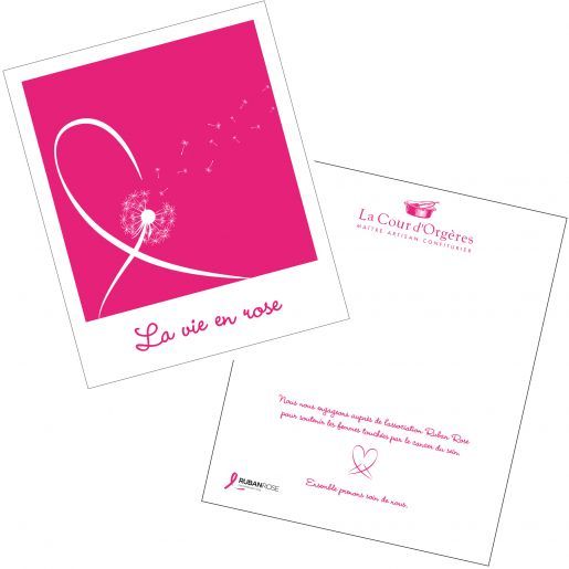 carte La vie en rose