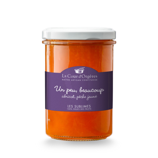 confiture abricots peches jaunes