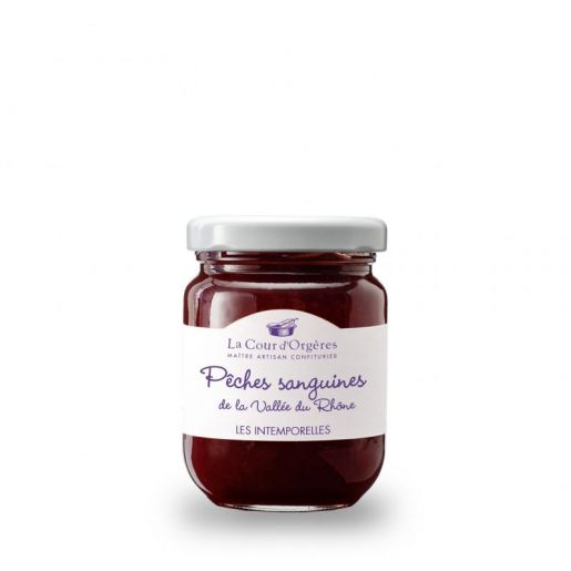 Confiture artisanale de Pêche sanguine (pêche de vigne)