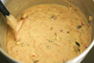 cake-sale-roquefort-groseille-pate-melange
