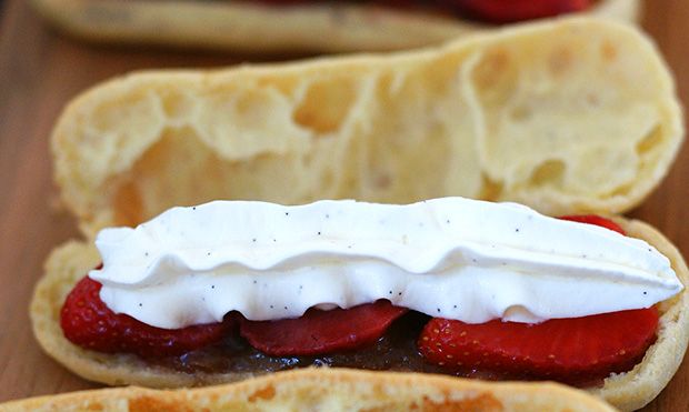 eclair-maison-fraise-chantilly