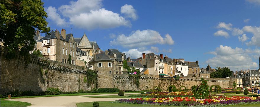 rempart de vannes golfe du morbihan